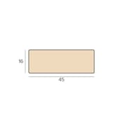 16x45mm Brace Bar