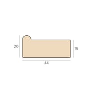 20x44mm Stretcher Bars
