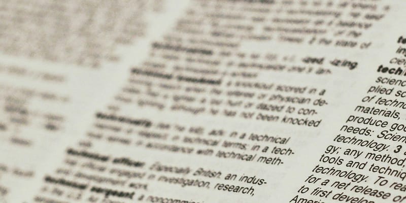 Terminology